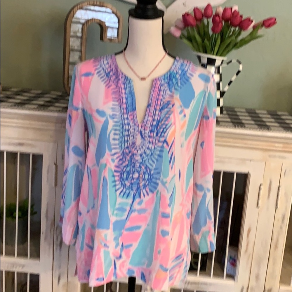 Lilly Pulitzer Silk Blouse